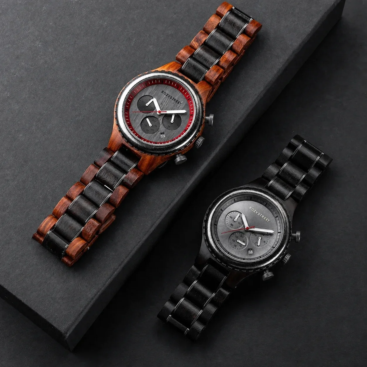 Kozystreet personalized wooden watches