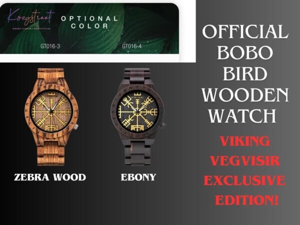 Personalized Wooden Watch for Husband - Engraved Anniversary Gift