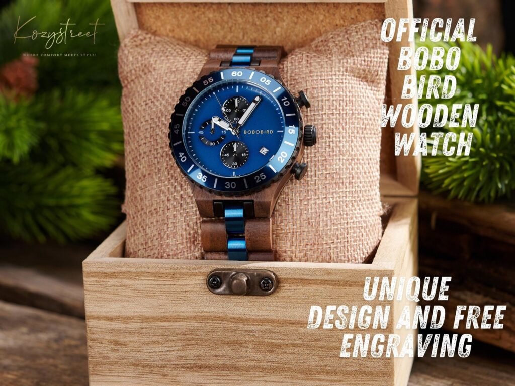 Kozystreet wooden watch